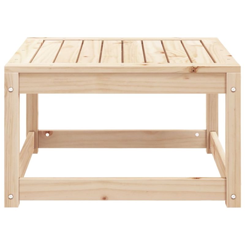Casa si Gradina - Gradina si terasa - Mobilier exterior - Canapele si fotolii gradina - Taburet de gradina, lemn masiv de pin - Infinity.ro