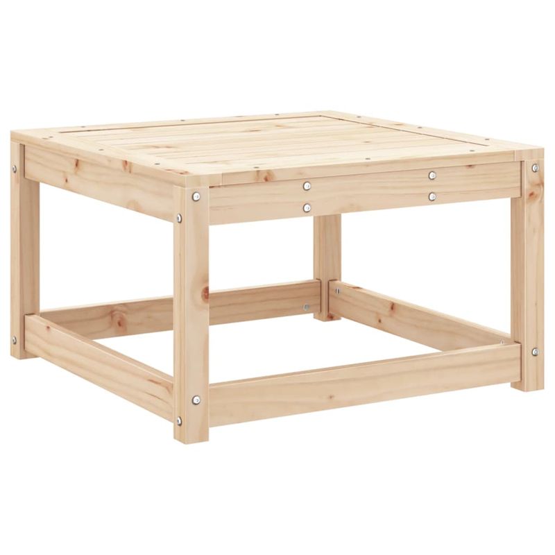 Casa si Gradina - Gradina si terasa - Mobilier exterior - Canapele si fotolii gradina - Taburet de gradina, lemn masiv de pin - Infinity.ro