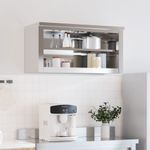 Casa si Gradina - Mobilier - Seturi de mobilier - Seturi bucatarie - Dulap bucatarie de perete cu raft, otel inoxidabil, mărime 92x40x46 cm - Infinity.ro
