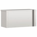 Casa si Gradina - Mobilier - Seturi de mobilier - Seturi bucatarie - Dulap bucatarie de perete cu raft, otel inoxidabil, mărime 92x40x46 cm - Infinity.ro