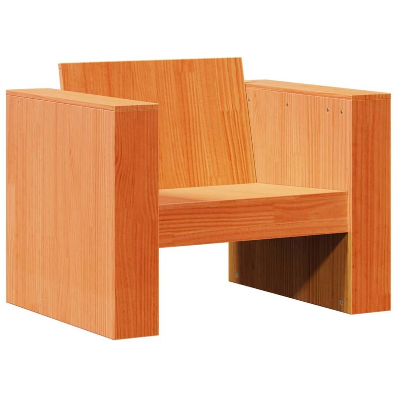Casa si Gradina - Gradina si terasa - Mobilier exterior - Seturi mobila gradina - Set mobilier gradina, 2 piese, maro ceruit, lemn masiv pin, mărime 134x60x62 cm - Infinity.ro