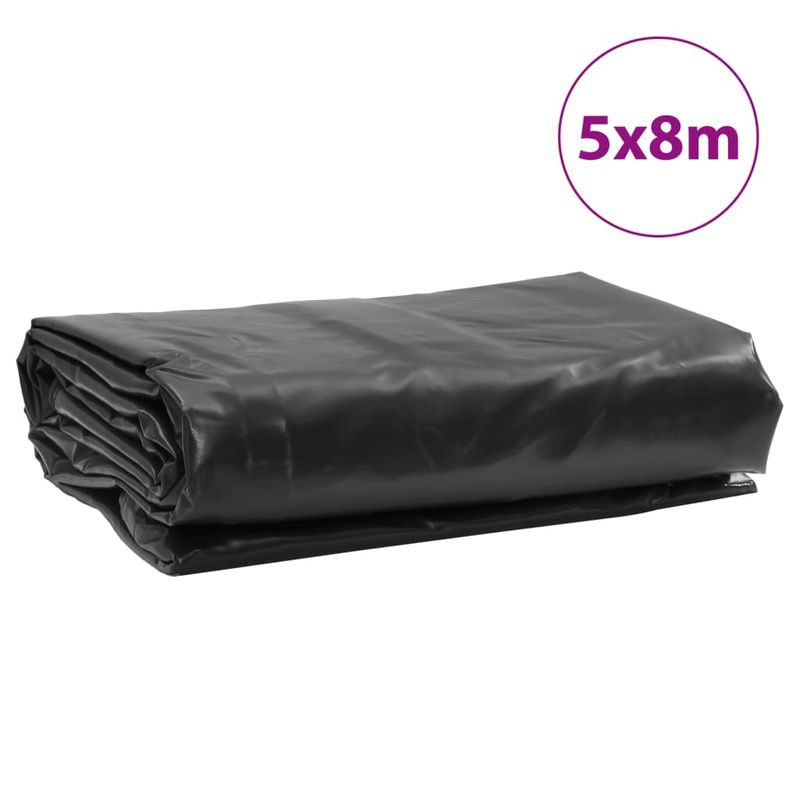 Casa si Gradina - Gradina si terasa - Umbrele si pavilioane - Pavilioane - Prelata, negru, 5x8 m, 650 g/m² - Infinity.ro