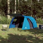 Sport si Outdoor - Camping - Corturi camping - Cort de camping pentru 4 persoane, albastru, impermeabil - Infinity.ro