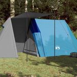 Sport si Outdoor - Camping - Corturi camping - Cort camping pentru 3 persoane, albastru, impermeabil - Infinity.ro