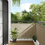 Casa si Gradina - Gradina si terasa - Umbrele si pavilioane - Umbrele - Paravan de balcon, bej, 90x800 cm, 100% poliester oxford - Infinity.ro
