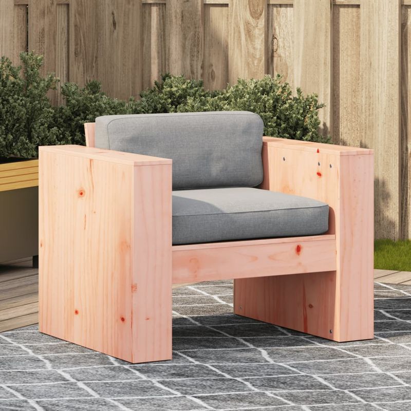 Casa si Gradina - Gradina si terasa - Mobilier exterior - Canapele si fotolii gradina - Canapea de gradina, 79x60x62 cm, lemn masiv douglas - Infinity.ro