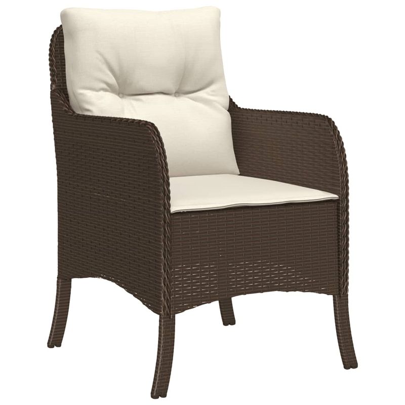 Casa si Gradina - Gradina si terasa - Mobilier exterior - Seturi mobila gradina - Set mobilier de gradina cu perne, 7 piese, maro, poliratan - Infinity.ro