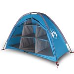 Sport si Outdoor - Camping - Corturi camping - Cort depozitare 9 compartimente albastru 125x50x68cm tafta 185T - Infinity.ro