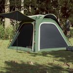 Sport si Outdoor - Camping - Corturi camping - Cort de camping, 4 persoane, verde, impermeabil, setare rapida - Infinity.ro