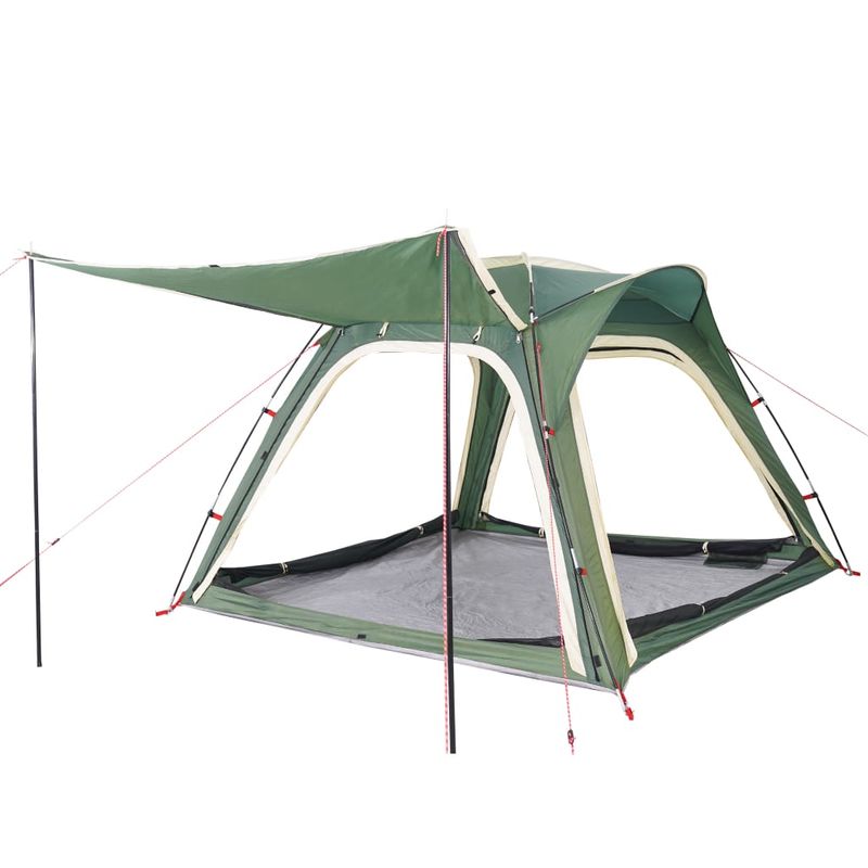 Sport si Outdoor - Camping - Corturi camping - Cort de camping, 4 persoane, verde, impermeabil, setare rapida - Infinity.ro