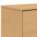 Casa si Gradina - Mobilier - Organizare si depozitare - Organizator incaltaminte - Pantofar „OLDEN”, maro, 55x35x120 cm, lemn masiv pin - Infinity.ro