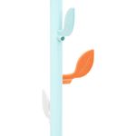 Casa si Gradina - Mobilier - Organizare si depozitare - Cuiere - Cuier de haine, albastru, 172 cm, fier vopsit electrostatic - Infinity.ro