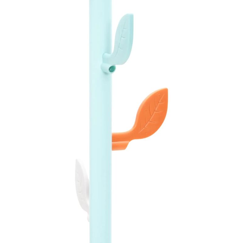 Casa si Gradina - Mobilier - Organizare si depozitare - Cuiere - Cuier de haine, albastru, 172 cm, fier vopsit electrostatic - Infinity.ro