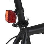Sport si Outdoor - Ciclism - Biciclete pentru adulți - De oras - Bicicleta cu angrenaj fix, negru si albastru, 700c, 51 cm - Infinity.ro
