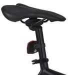 Sport si Outdoor - Ciclism - Biciclete pentru adulți - De oras - Bicicleta cu angrenaj fix, negru si portocaliu, 700c, 55 cm - Infinity.ro