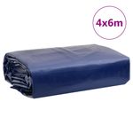 Casa si Gradina - Gradina si terasa - Umbrele si pavilioane - Pavilioane - Prelata, albastru, 4x6 m, 650 g/m² - Infinity.ro