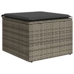 Casa si Gradina - Gradina si terasa - Mobilier exterior - Seturi mobila gradina - Set canapele de gradina cu perne, 8 piese, gri, poliratan - Infinity.ro