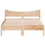 Casa si Gradina - Mobilier - Paturi si accesorii - Paturi - Cadru de pat, 135x190 cm, lemn masiv de pin - Infinity.ro
