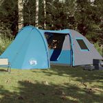 Sport si Outdoor - Camping - Corturi camping - Cort camping pentru 6 persoane, albastru, impermeabil - Infinity.ro