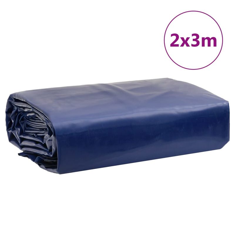 Casa si Gradina - Gradina si terasa - Umbrele si pavilioane - Pavilioane - Prelata, albastru, 2x3 m, 650 g/m² - Infinity.ro
