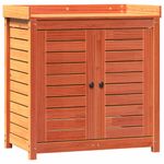 Casa si Gradina - Gradinarit si plante - Plante si ghivece - Ghivece si suporturi - Masa de plantare cu rafturi maro 82,5x50x86,5 cm lemn masiv pin - Infinity.ro