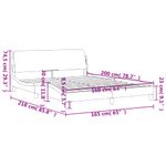Casa si Gradina - Mobilier - Paturi si accesorii - Paturi - Cadru de pat cu tablie, verde inchis, 160x200 cm, catifea - Infinity.ro