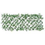 Casa si Gradina - Gradina si terasa - Garduri, panouri si accesorii - Spalier cu iedera artificiala, extensibil, verde, 186x30 cm - Infinity.ro