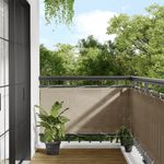 Casa si Gradina - Gradina si terasa - Umbrele si pavilioane - Umbrele - Paravan de balcon, gri taupe, 75x800 cm, 100% poliester oxford - Infinity.ro