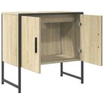 Casa si Gradina - Mobilier - Mobilier baie - Corpuri baie - Dulap chiuveta baie, stejar sonoma, 60x33x60 cm, lemn prelucrat - Infinity.ro