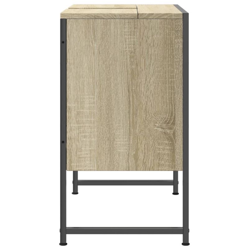 Casa si Gradina - Mobilier - Mobilier baie - Corpuri baie - Dulap chiuveta baie, stejar sonoma, 60x33x60 cm, lemn prelucrat - Infinity.ro