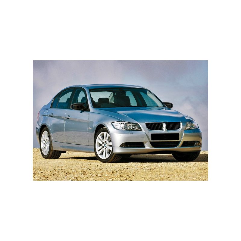 Auto si Moto - Piese auto si accesorii - Piese auto - Tuning - Set 2 buc. capace oglinzi laterale tip batman compatibile BMW seria 3 E90 2004-2008, negru lucios - Infinity.ro