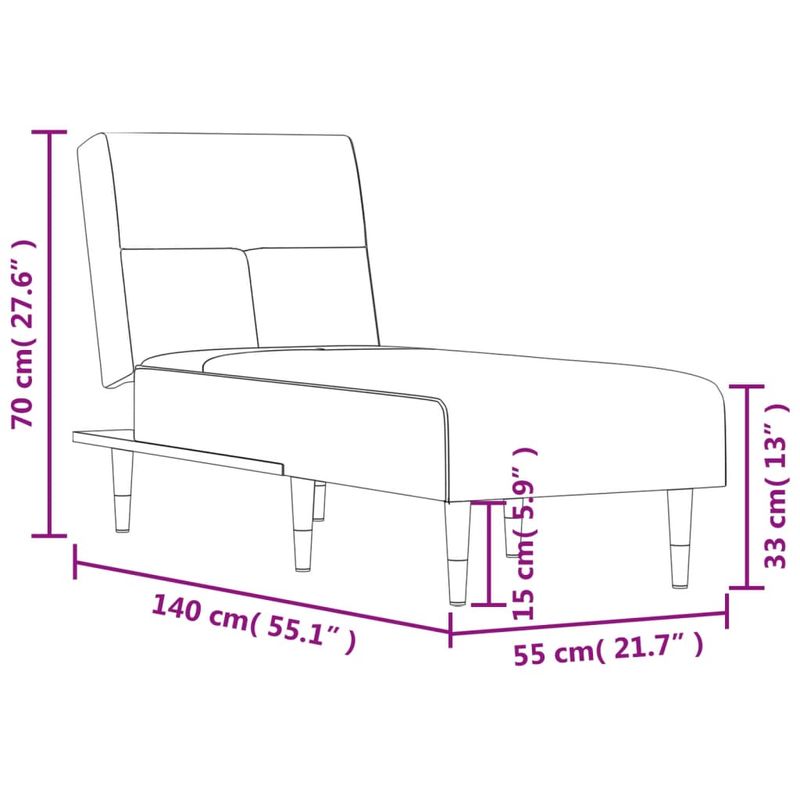 Casa si Gradina - Mobilier - Scaune si fotolii - Fotolii - Sezlong, albastru, catifea - Infinity.ro