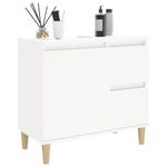 Casa si Gradina - Mobilier - Mobilier baie - Comode baie - Dulap de baie, alb, 65x33x60 cm, lemn prelucrat - Infinity.ro