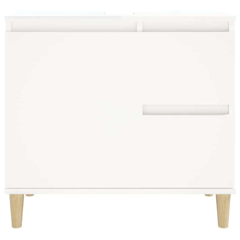 Casa si Gradina - Mobilier - Mobilier baie - Comode baie - Dulap de baie, alb, 65x33x60 cm, lemn prelucrat - Infinity.ro
