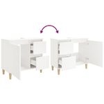 Casa si Gradina - Mobilier - Mobilier baie - Comode baie - Dulap de baie, alb, 65x33x60 cm, lemn prelucrat - Infinity.ro