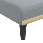 Casa si Gradina - Mobilier - Scaune si fotolii - Scaune - Sezlong, gri deschis, material textil - Infinity.ro