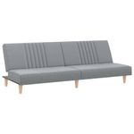 Casa si Gradina - Mobilier - Canapele si coltare - Canapele - Canapea extensibila, gri deschis, material textil - Infinity.ro