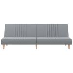 Casa si Gradina - Mobilier - Canapele si coltare - Canapele - Canapea extensibila, gri deschis, material textil - Infinity.ro