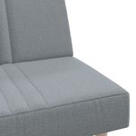 Casa si Gradina - Mobilier - Canapele si coltare - Canapele - Canapea extensibila, gri deschis, material textil - Infinity.ro