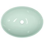 Casa si Gradina - Sanitare - Lavoar baie si accesorii - Lavoare si piedestale - Chiuveta din sticla, alb, 50x37x14 cm - Infinity.ro