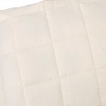 Casa si Gradina - Textile si covoare - Pături și cuverturi - Pături - Patura anti-stres, crem deschis, 152x203 cm, 11 kg, material textil - Infinity.ro