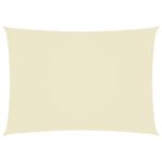 Casa si Gradina - Gradina si terasa - Umbrele si pavilioane - Umbrele - Parasolar din tesatura oxford, crem, 5x7 m, tesatura oxford, dreptunghiular - Infinity.ro
