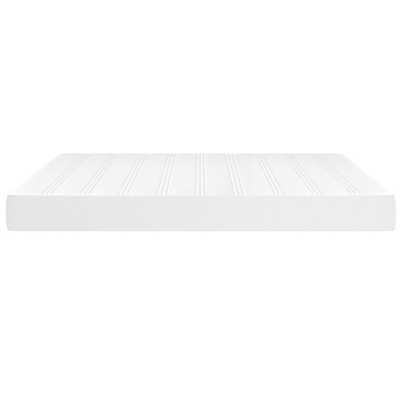 Casa si Gradina - Mobilier - Saltele si somiere - Saltele - Saltea de pat cu arcuri, alb, 180x200x20 cm, piele ecologica - Infinity.ro
