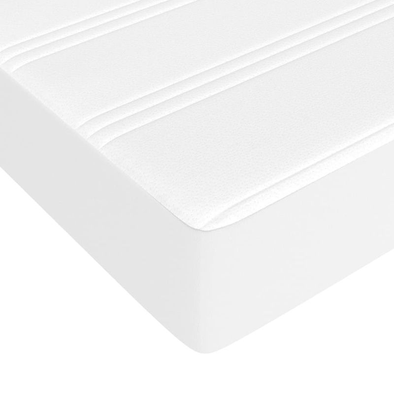 Casa si Gradina - Mobilier - Saltele si somiere - Saltele - Saltea de pat cu arcuri, alb, 180x200x20 cm, piele ecologica - Infinity.ro