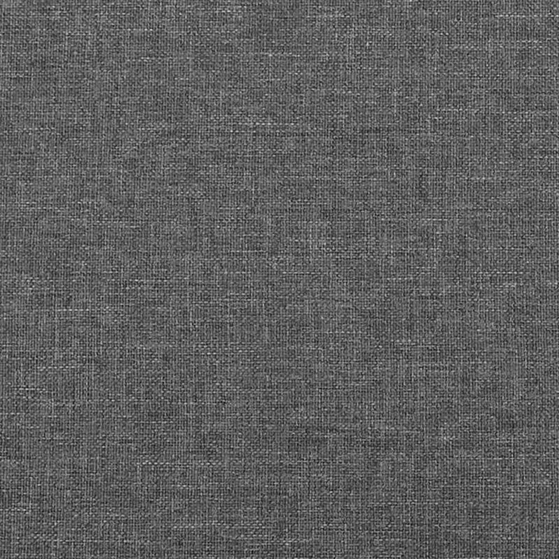 Casa si Gradina - Mobilier - Paturi si accesorii - Accesorii paturi - Tablie de pat cu aripioare gri inchis 83x23x118/128 cm textil - Infinity.ro