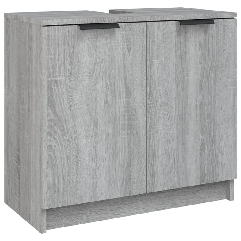 Casa si Gradina - Mobilier - Seturi de mobilier - Seturi baie - Set dulapuri de baie, 4 piese, gri sonoma, lemn prelucrat - Infinity.ro