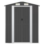 Casa si Gradina - Gradina si terasa - Casute de gradina - Sopron de gradina, antracit, 192x108x223 cm, otel galvanizat - Infinity.ro