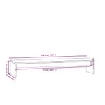 Casa si Gradina - Mobilier - Comode si corpuri - Comode - Suport pentru monitor, 100x27x15 cm, lemn masiv de pin - Infinity.ro