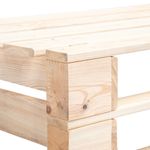 Casa si Gradina - Gradina si terasa - Mobilier exterior - Canapele si fotolii gradina - Otoman de gradina din paleti, coltar, lemn de pin tratat, model roșu carouri - Infinity.ro