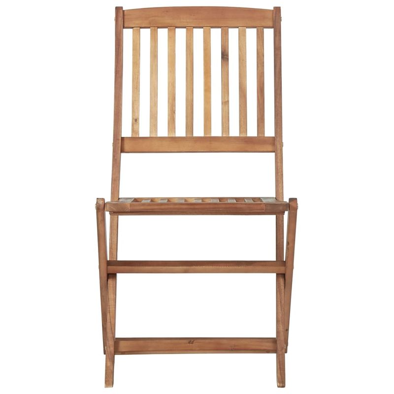 Casa si Gradina - Gradina si terasa - Mobilier exterior - Scaune si sezlonguri gradina - Scaune gradina pliabile cu perne, cu perne, 6 buc., lemn masiv de acacia - Infinity.ro